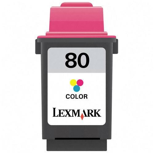 Cartus compatibil 12A1980 Lexmark 80 Color cartuseria.ro imagine 2022 depozituldepapetarie.ro
