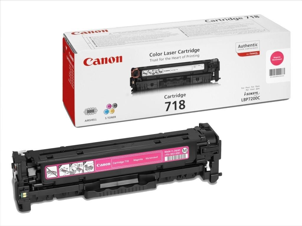 Toner original Canon CRG-718M Magenta pentru LBP-7200CDN Canon poza 2021