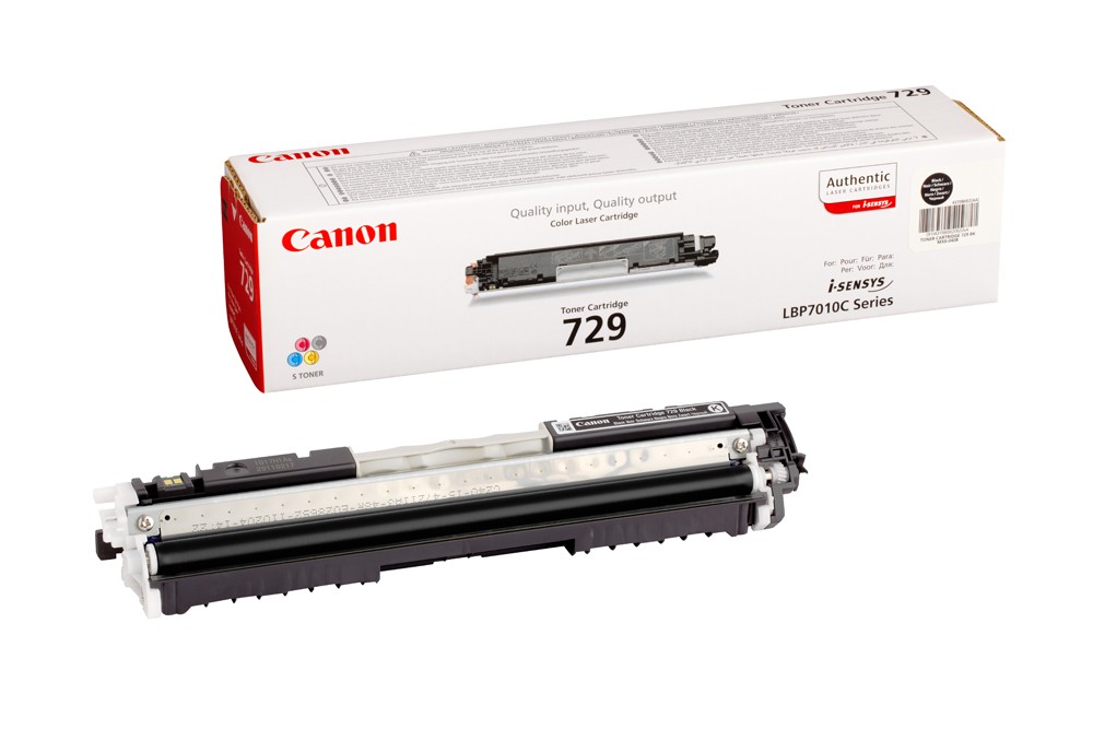 Toner original Canon CRG-729BK Black Canon imagine 2022 cartile.ro