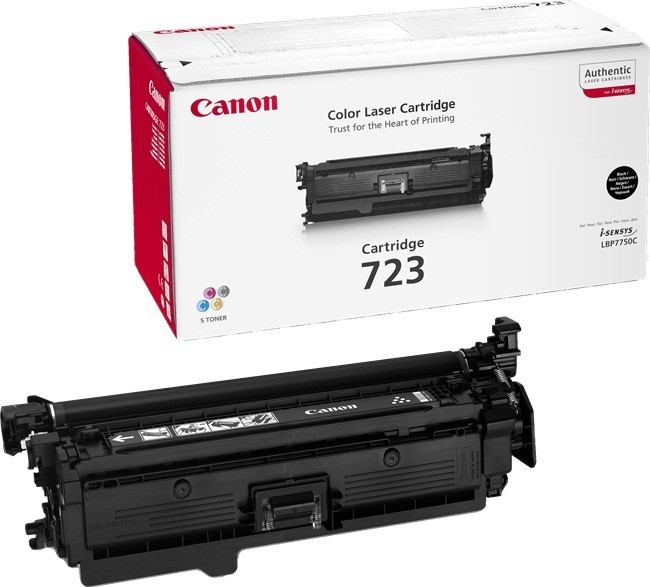 Toner original Canon CRG-723BK Black pentru LBP7750CDN Canon imagine 2022 cartile.ro
