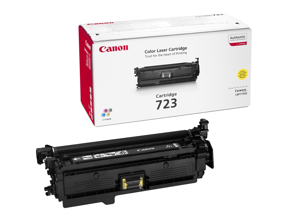 Toner original Canon CRG-723Y Yellow pentru LBP7750CDN Canon poza 2021