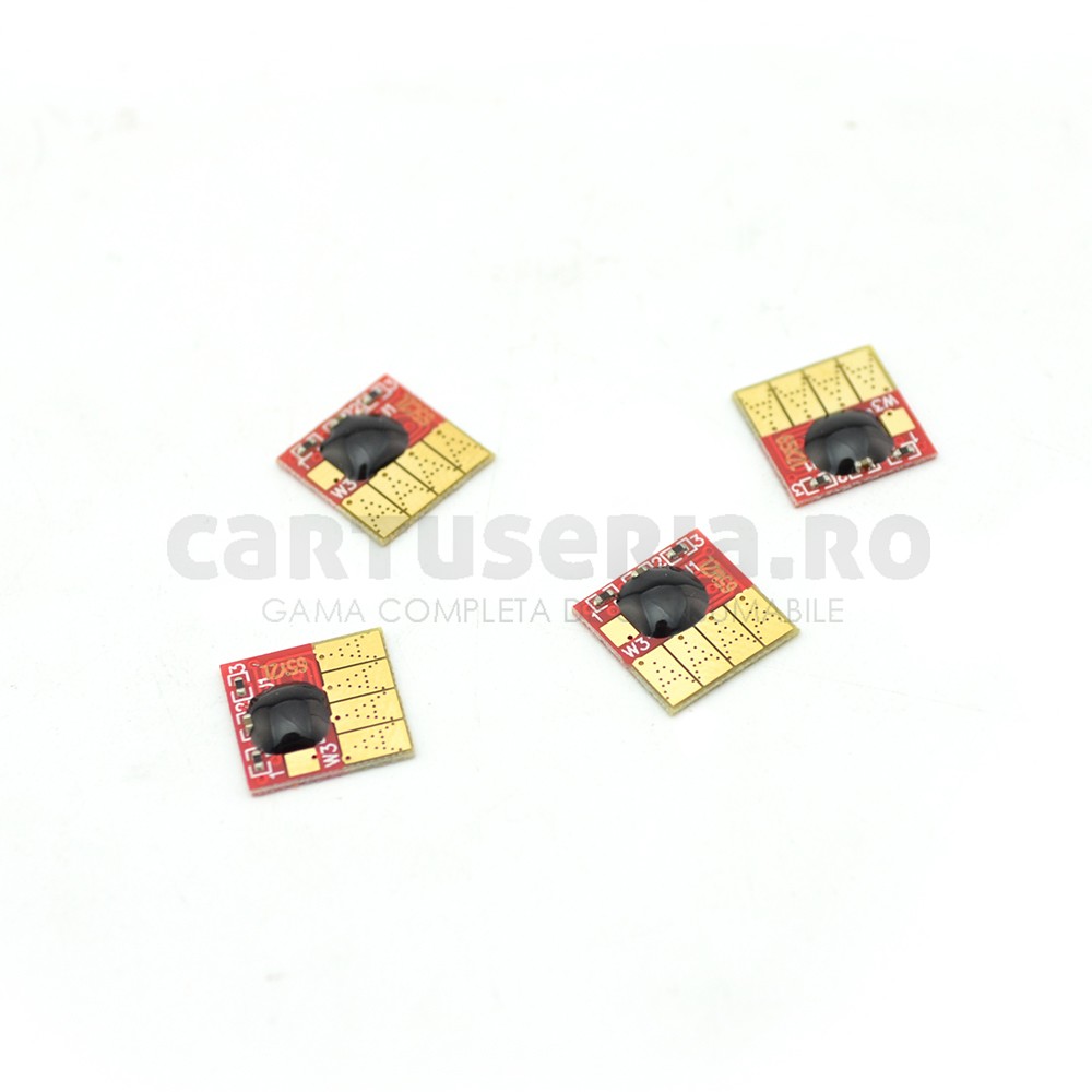 Set chip-uri autoresetabile pentru cartuse HP-655