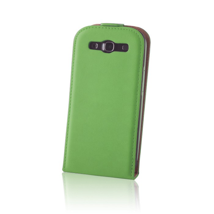 Husa Flip DeLuxe pentru Nokia 530 Verde cartuseria.ro