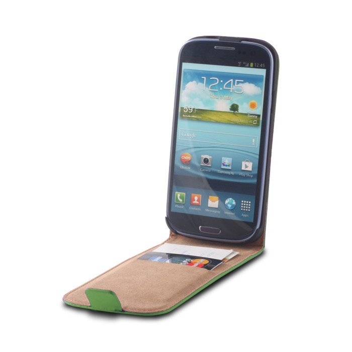 Husa Flip DeLuxe pentru Samsung G800 Galaxy S5 mini cartuseria.ro