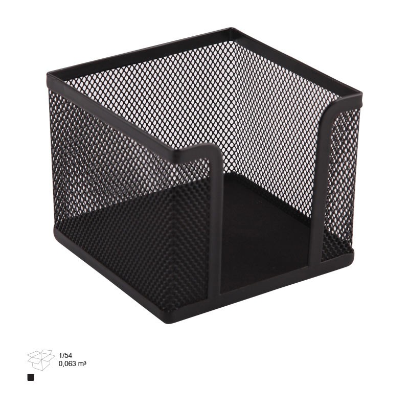 Suport metalic cub cu plasa pentru notite 3A Metal Magazinlik imagine 2022