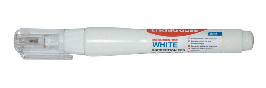 Pix corectura Techno White 6 ml cartuseria.ro