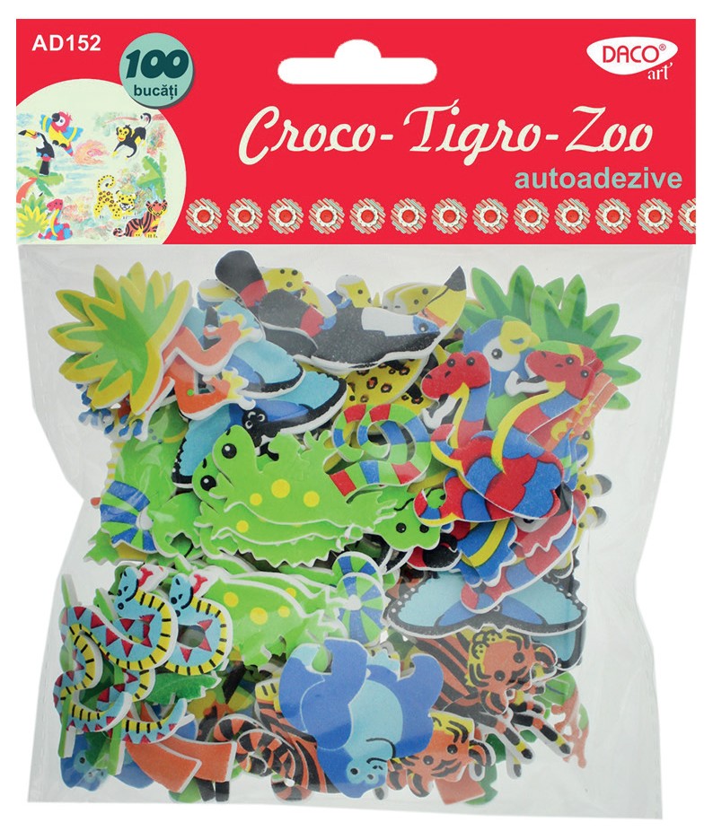 Figurine creative Croco, Tigro, Zoo cartuseria.ro imagine 2022 cartile.ro