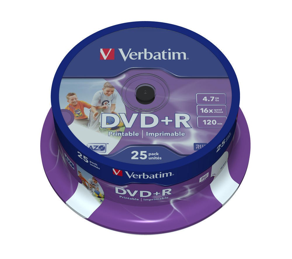 DVD+R printabile Verbatim 4.7Gb 16x cartuseria.ro