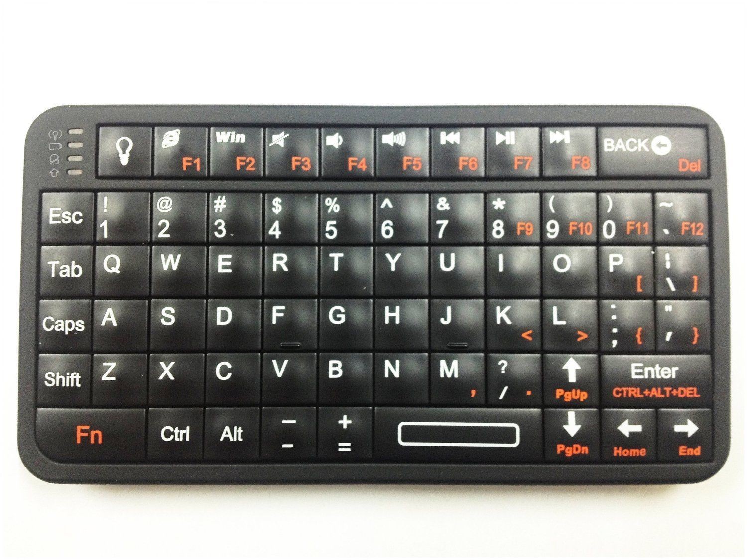 Mini tastatura Rii 518 iluminata, cu bluetooth, pentru smart TV, PC si dispozitive mobile cartuseria.ro imagine 2022 depozituldepapetarie.ro