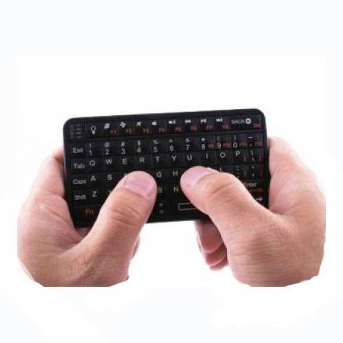 Mini tastatura Rii 518 iluminata, cu bluetooth, pentru smart TV, PC si dispozitive mobile - imagine 6