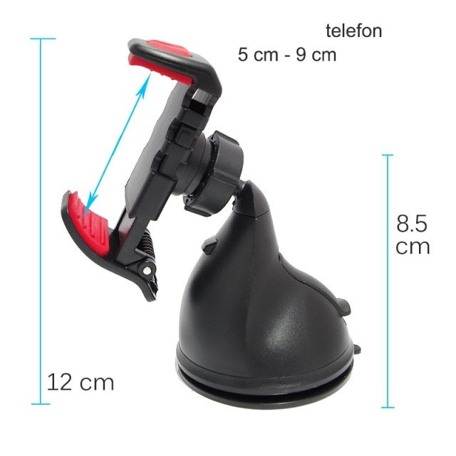 Suport universal telefon mobil, prindere reglabila, rotativa - imagine 7