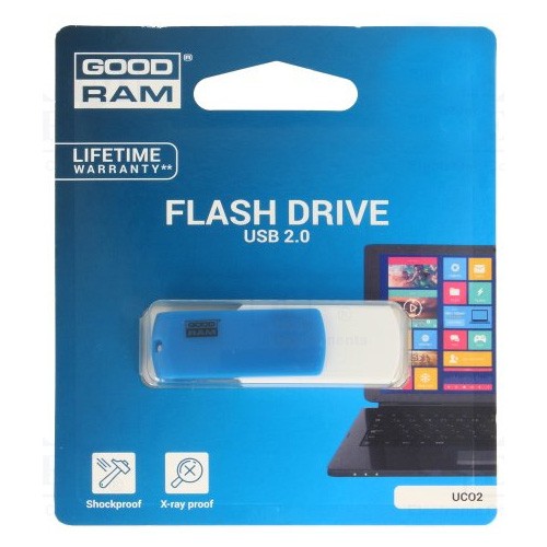 Stick memorie Shockproof 8GB, USB 2.0 Good Ram cartuseria.ro imagine 2022 depozituldepapetarie.ro