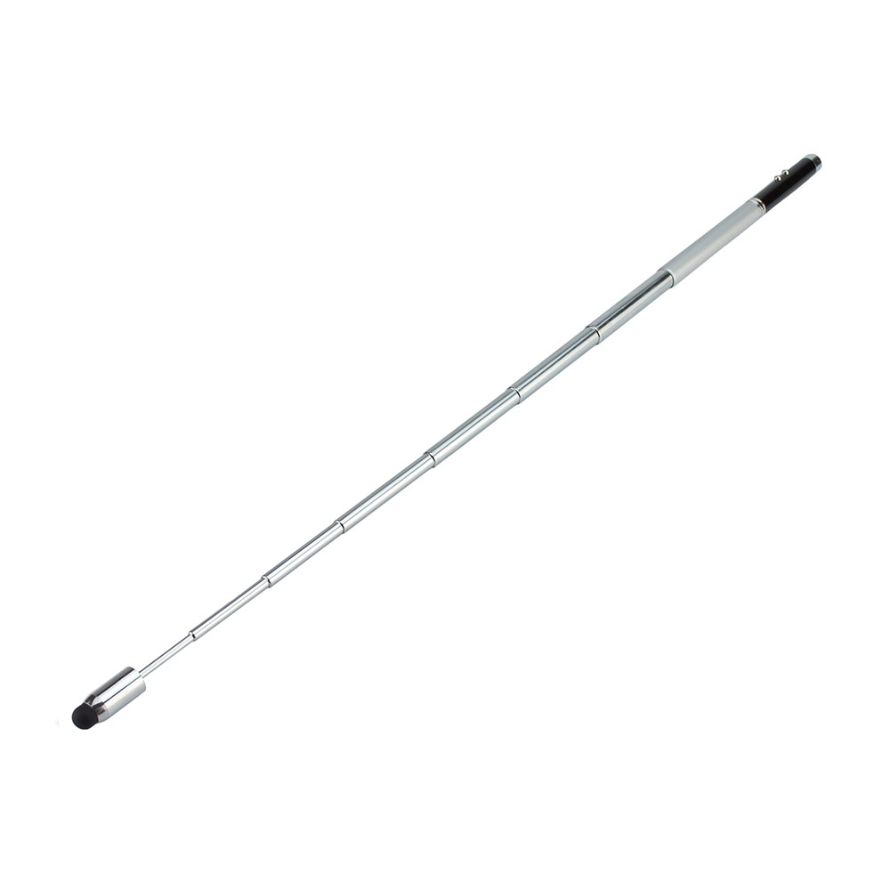 Bagheta telescopica cu touch pen, laser si lanterna Negru - imagine 6