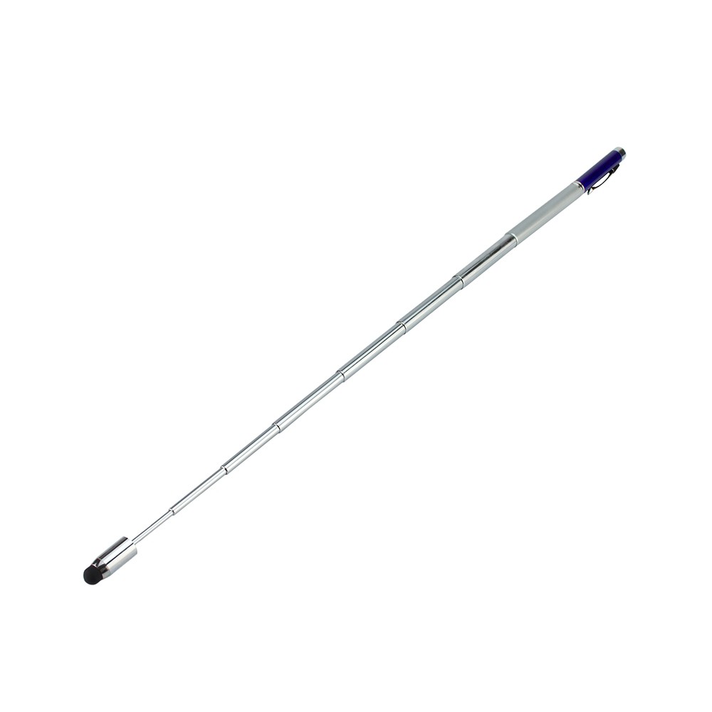 Bagheta telescopica cu touch pen, laser si lanterna Negru - imagine 8