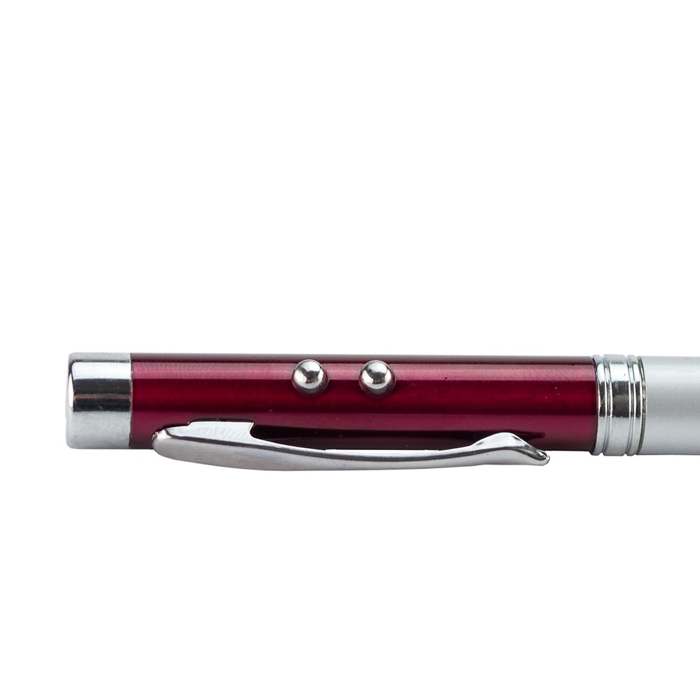 Bagheta telescopica cu touch pen, laser si lanterna Negru - imagine 15