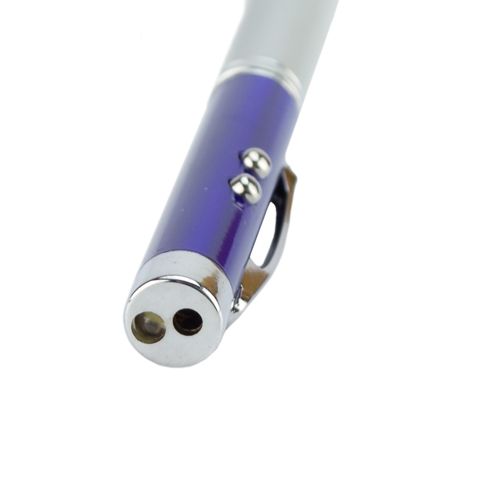 Bagheta telescopica cu touch pen, laser si lanterna Negru - imagine 17