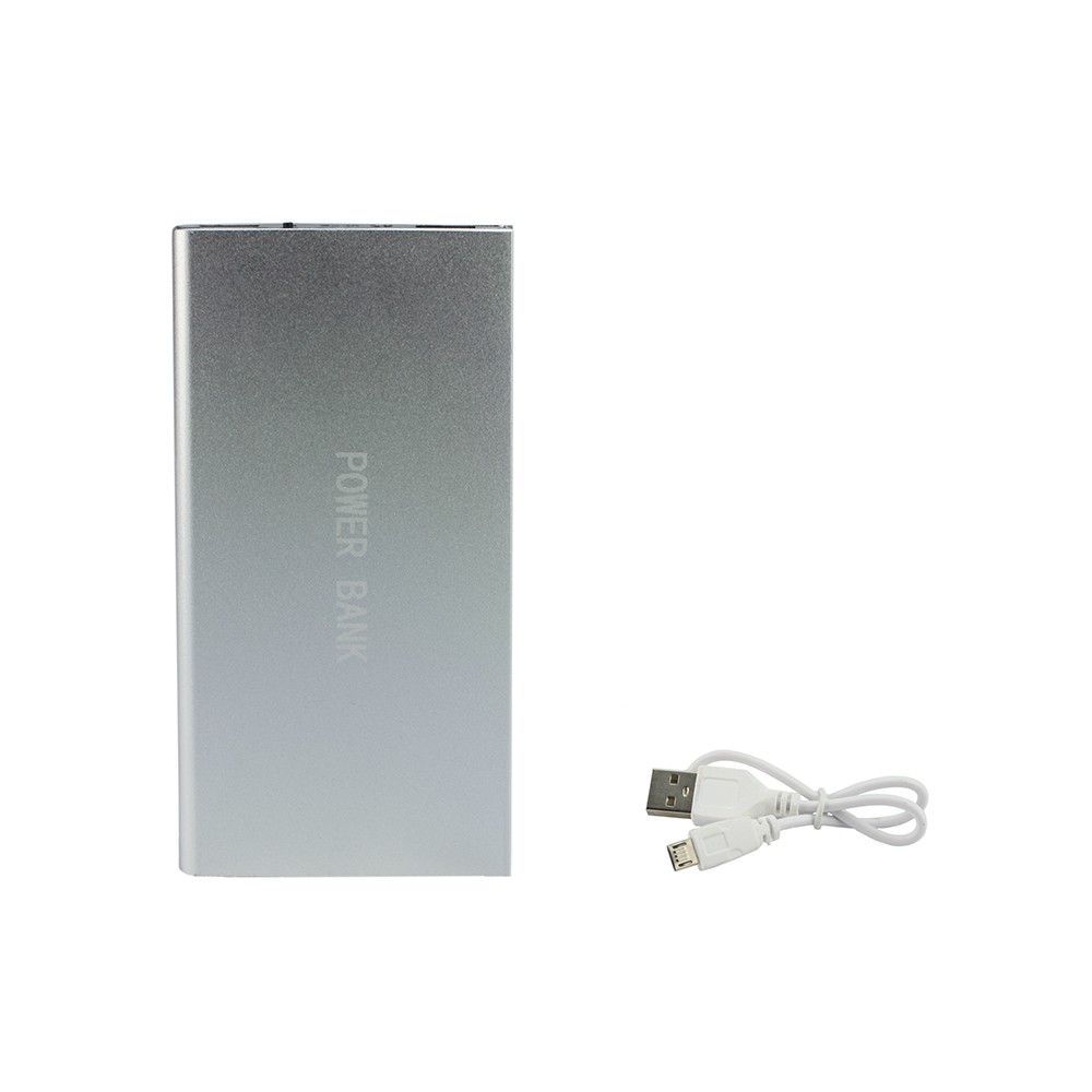 Acumulator extern PowerBank, 20000mAh, USB, ultraslim Argintiu - imagine 11