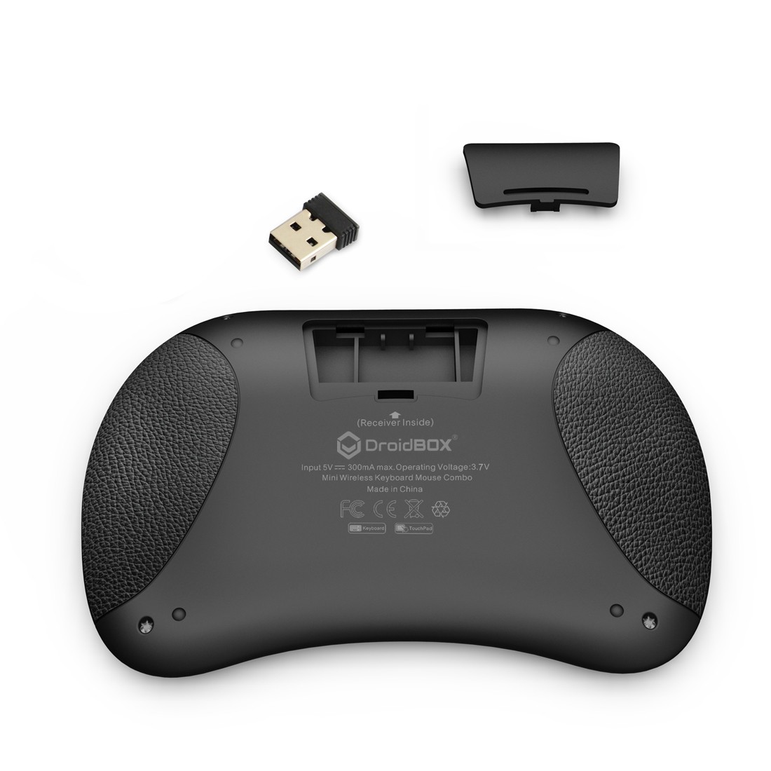 Mini tastatura wireless Smart TV, PC, tableta, PS3, touchpad compatibila Android, Rii i8+ - imagine 6