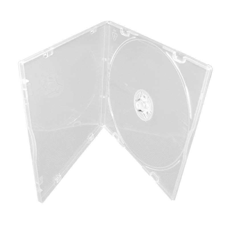 Carcasa pentru CD/DVD slim transparenta 5 mm cartuseria.ro imagine 2022 cartile.ro