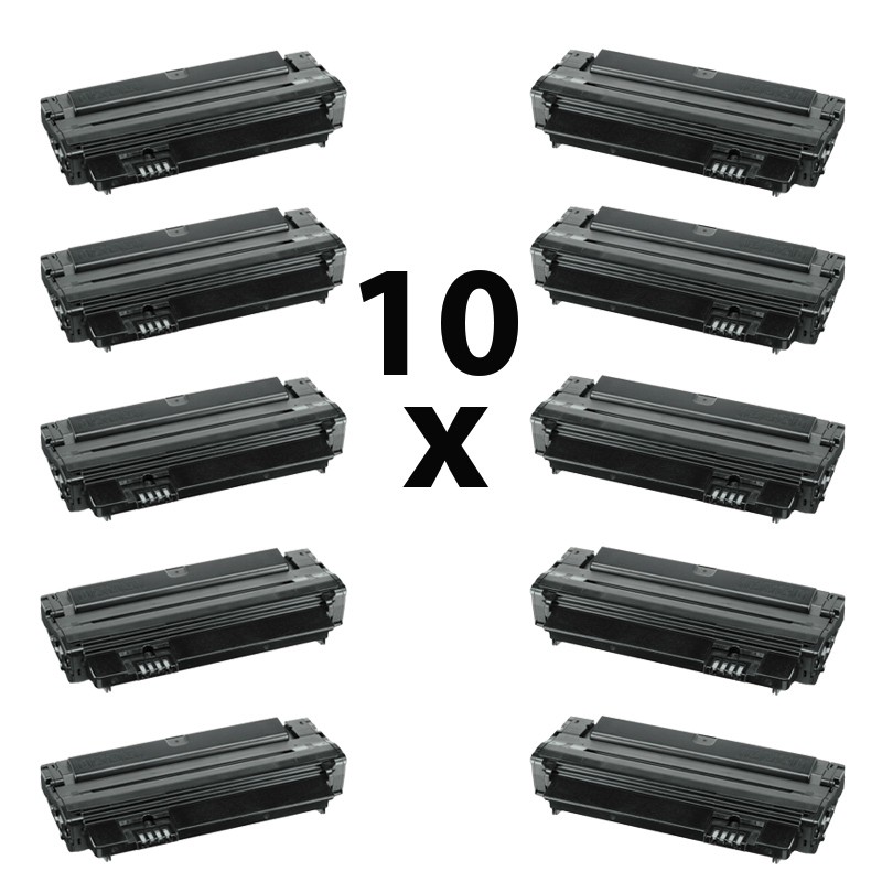 Set 10 tonere compatibile MLT-1052L Black, Samsung, vrac Black