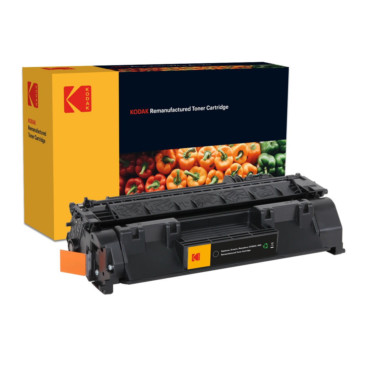Cartus toner original Kodak compatibil HP CF280A Black Premium Kodak cartuseria.ro imagine 2022