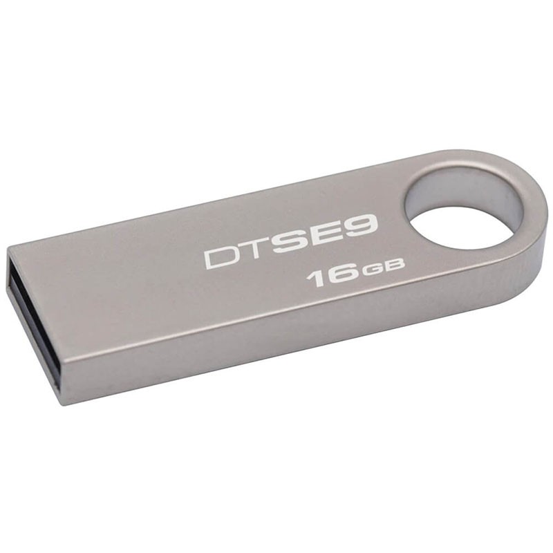 Stick memorie 16GB, USB 2.0, DataTraveler SE9, metalic, Kingston cartuseria.ro