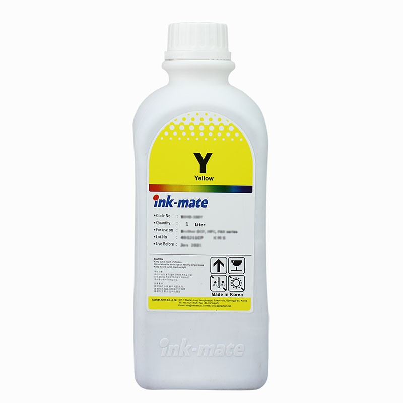 Cerneala refill Brother pentru cartuse LC123, LC125, LC127, LC129, LC223 1000 ml Galben - imagine 12