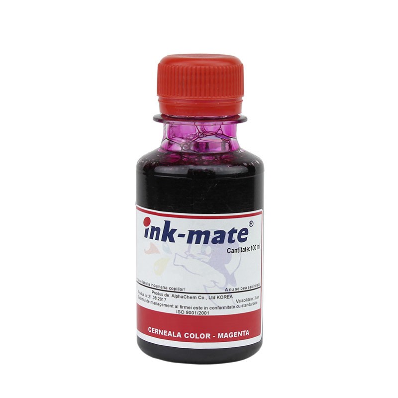 Cerneala compatibila dedicata HP10 HP11 100 ml Magenta - imagine 8