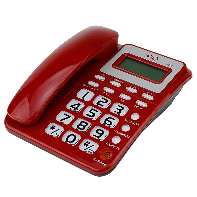 Telefon FIX, ID apelant, FSK/DTMF, calculator, calendar, memorie, OHO Alb cartuseria.ro imagine 2022