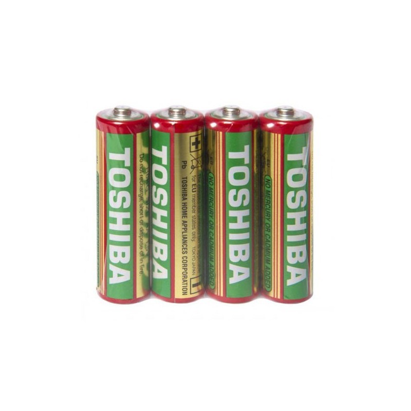 Set 4 baterii 1.5V AA R6, Toshiba cartuseria.ro