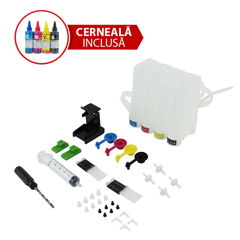 CISS Kit Universal pentru imprimanta Canon cartuseria.ro imagine 2022