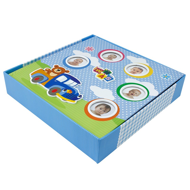 Album foto Kids Toys, personalizabil, 200 poze 10x15 cm, slip-in, notite Roz - imagine 8