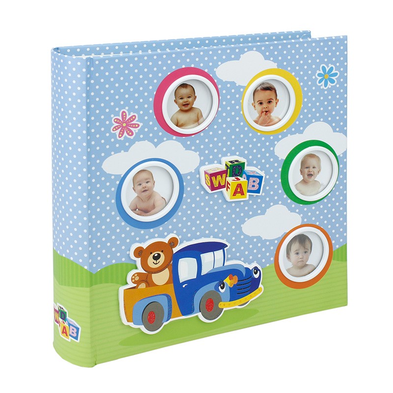 Album foto Kids Toys, personalizabil, 200 poze 10x15 cm, slip-in, notite Roz - imagine 9