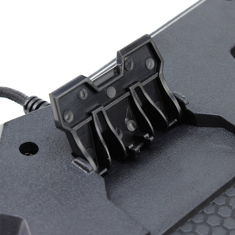 Tastatura gaming iluminata multicolor, USB, butoane multimedia, Esperanza Kestrel - imagine 5