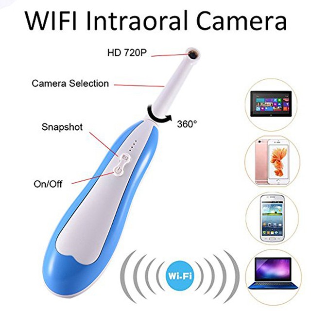 Camera endoscop intraorala, HD, Wifi, 1.3MP, USB 2.0, rezolutie HD 1280×720