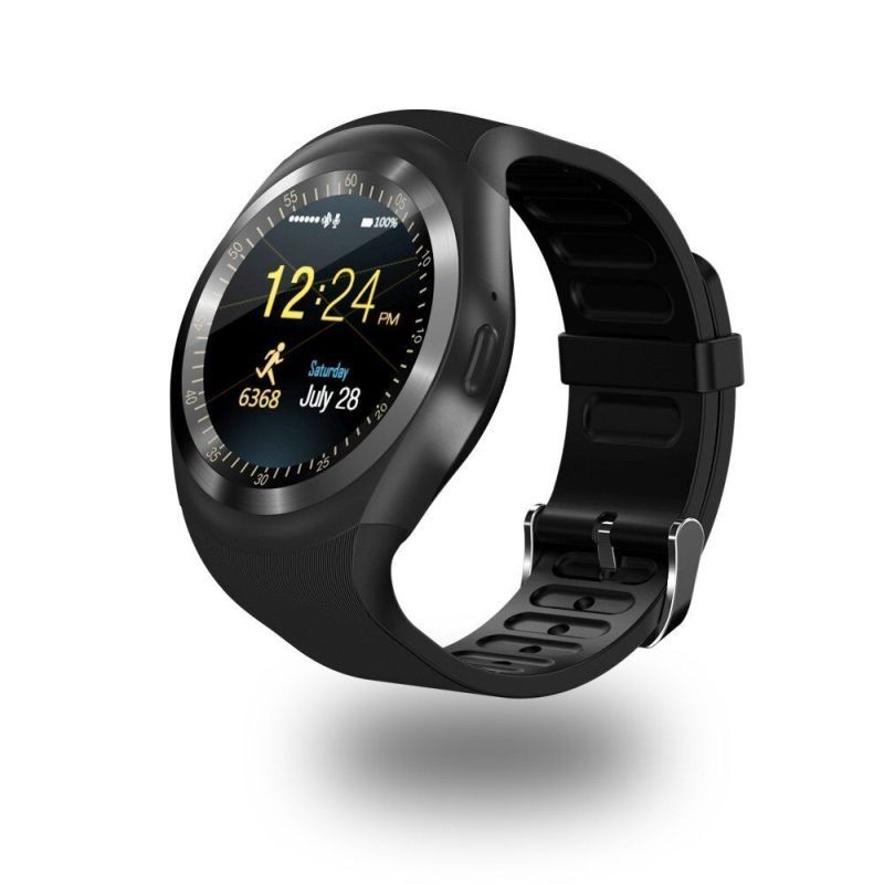 Smartwatch Bluetooth 4.0, touchscreen LCD 1.54 inch, 16 functii, Android/iOS cartuseria.ro imagine 2022 cartile.ro
