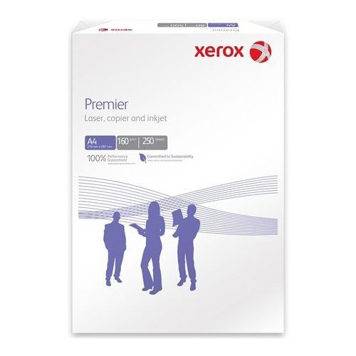 Carton A4 Xerox Premier 160g/mp, alb, top 250 coli cartuseria.ro