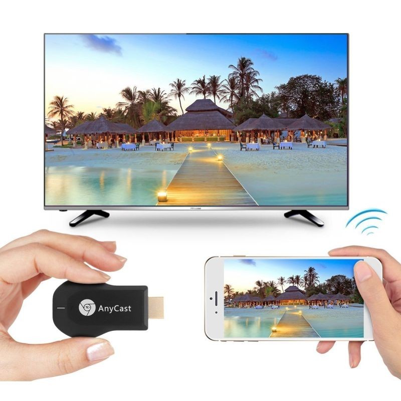 Media player HDMI Wi-Fi, full HD, Miracast, DLNA, Airplay, Dual Core 1.2 Ghz, AnyCast M3Plus AnyCast imagine 2022 depozituldepapetarie.ro