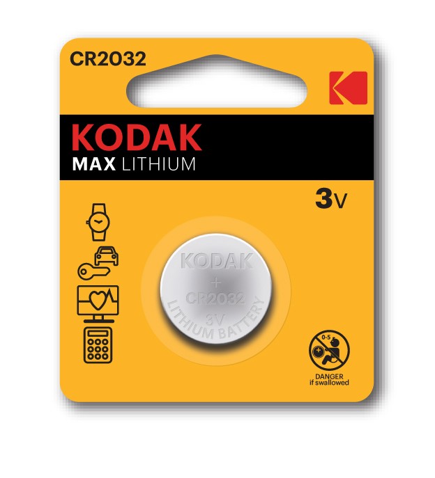 Baterie CR2032 Kodak Ultra, tensiune 3V cartuseria.ro imagine 2022 depozituldepapetarie.ro