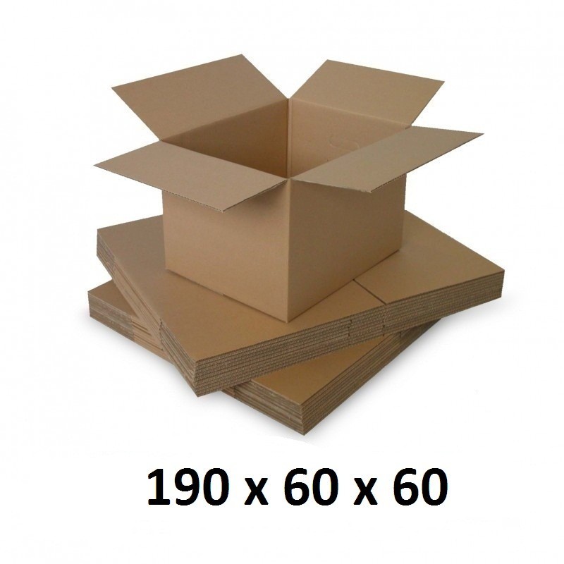 Cutie carton 190x60x60, natur, 5 straturi CO5, 690 g/mp 190x60x60