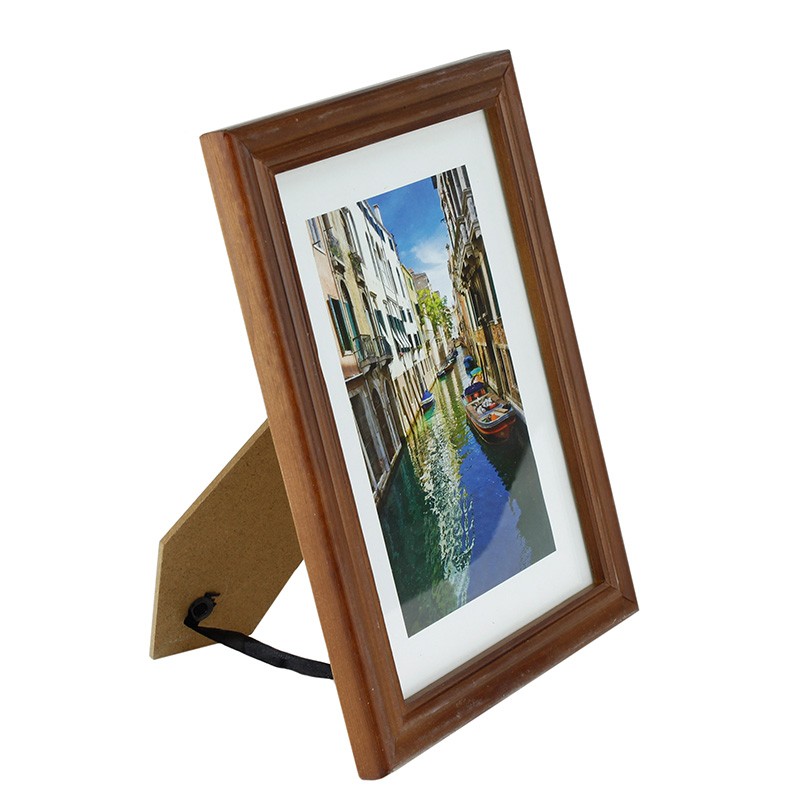 Rama foto Green Ocean, format 13x18 cm, cadru lemn, suport birou Albastru - imagine 6
