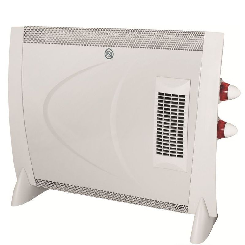 Convector electric, 2000W, functie ventilator, termostat mecanic, IP20, Home 2000W