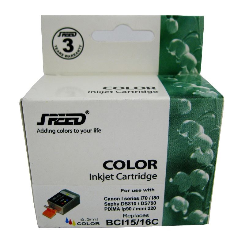 Cartus color SP-BCI-15C SP-BCI-16C compatibil Canon cartuseria.ro poza 2021