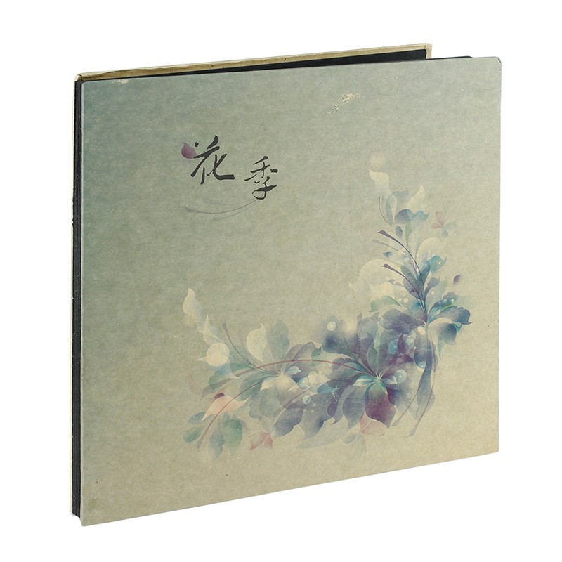 Album Blue Flowers, fotografii autoadezive, 12 file negre, 27×26 cm cartuseria.ro imagine 2022 cartile.ro