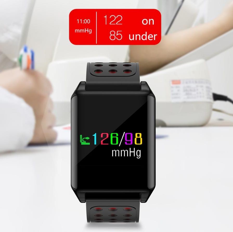 Bratara smart fitness Bluetooth, 9 functii, tensiune si puls, pedometru, IP67, SoVogue - imagine 5