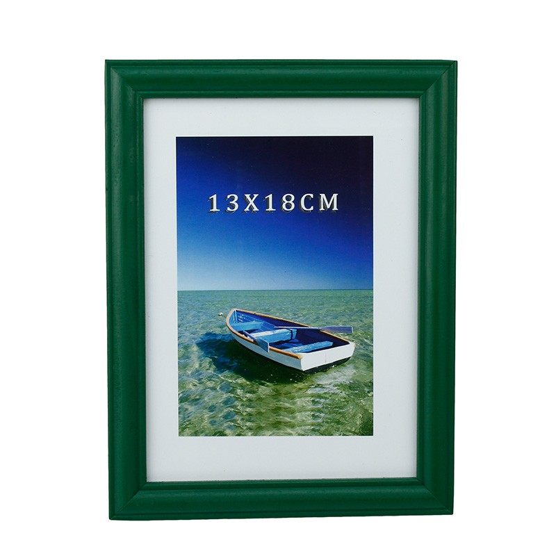 Rama foto Green Ocean, format 13x18 cm, cadru lemn, suport birou Albastru - imagine 20