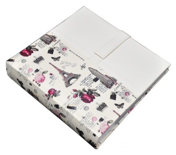 Album foto Stamp piele ecologica, 10x15, 200 poze Negru - imagine 7