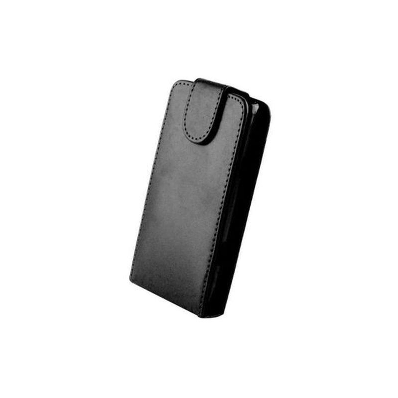 Husa Flip Premium pentru Sony Xperia Sp, piele ecologica, negru cartuseria.ro imagine 2022 cartile.ro