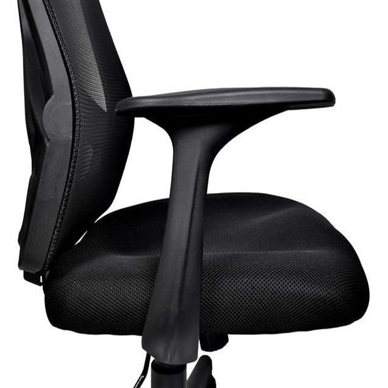 Scaun ergonomic de birou, cu tetiera, reglabil, rotativ, maxim 100 kg, mesh - imagine 7