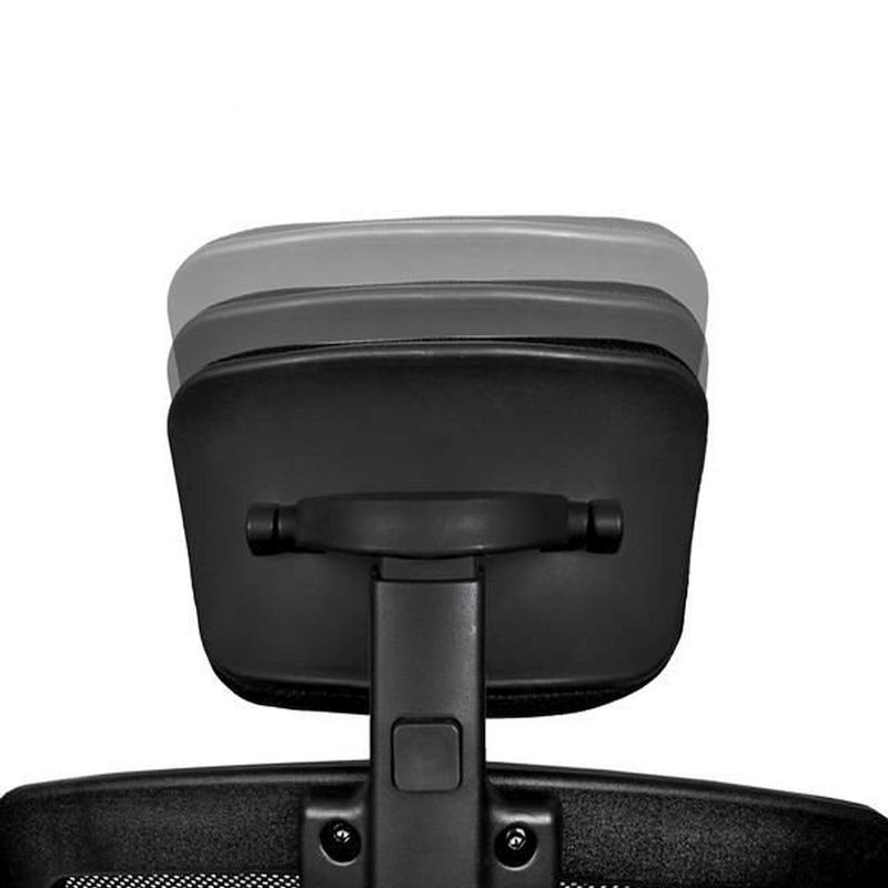 Scaun ergonomic de birou, cu tetiera, reglabil, rotativ, maxim 100 kg, mesh - imagine 10